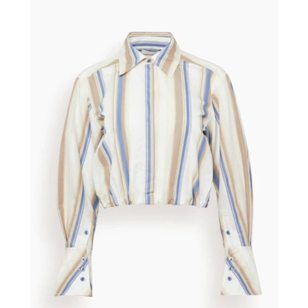 SIMKHAI  Blythe Cropped Shirt